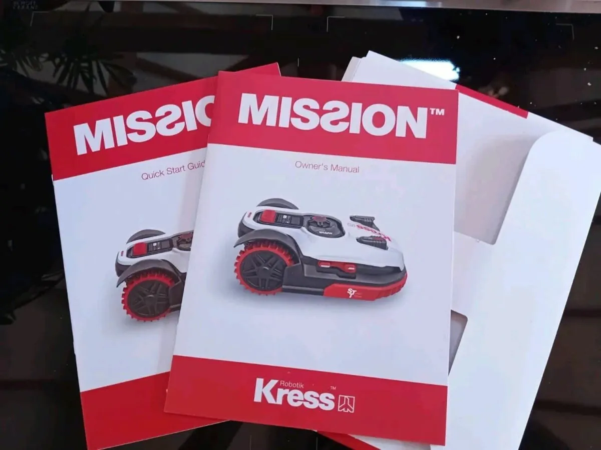 Kress Mission KR123e Robotic Mower  up to 2500 Sq - Image 3