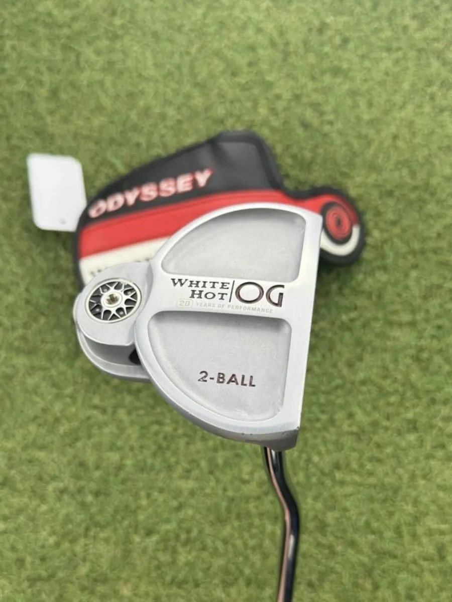 ODYSSEY WHITE HOT OG 2 BALL PUTTER / 34″ - Image 2