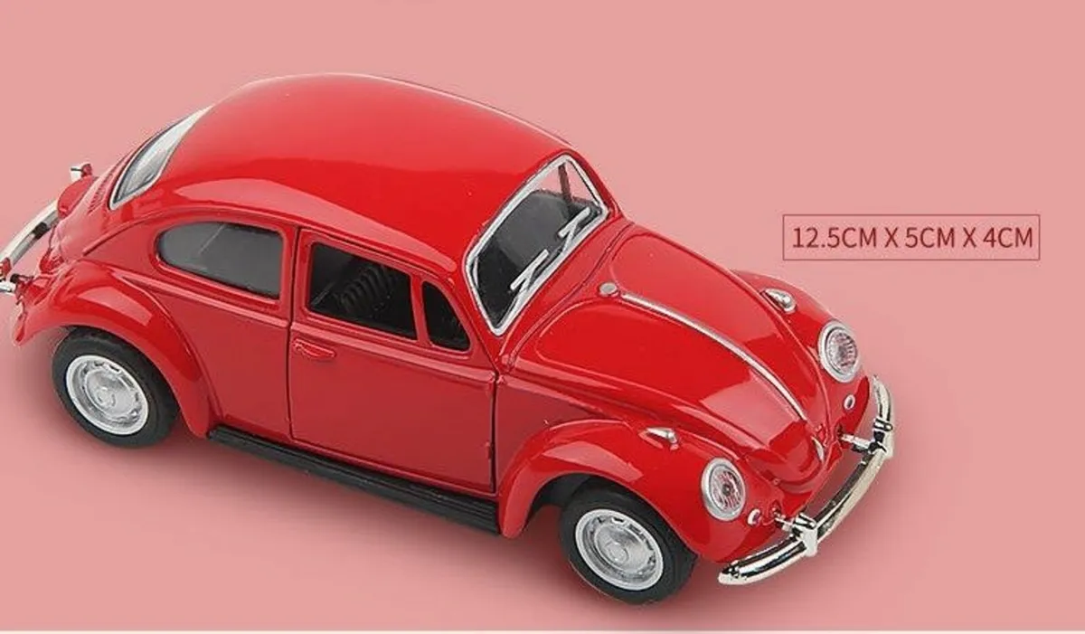Classic VW Beetle 1967 - pull back model, Free Pos - Image 3