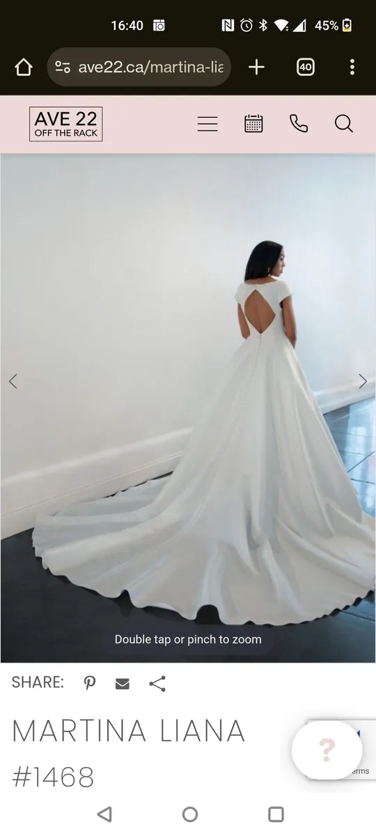 Martina Liana wedding dress - Image 4