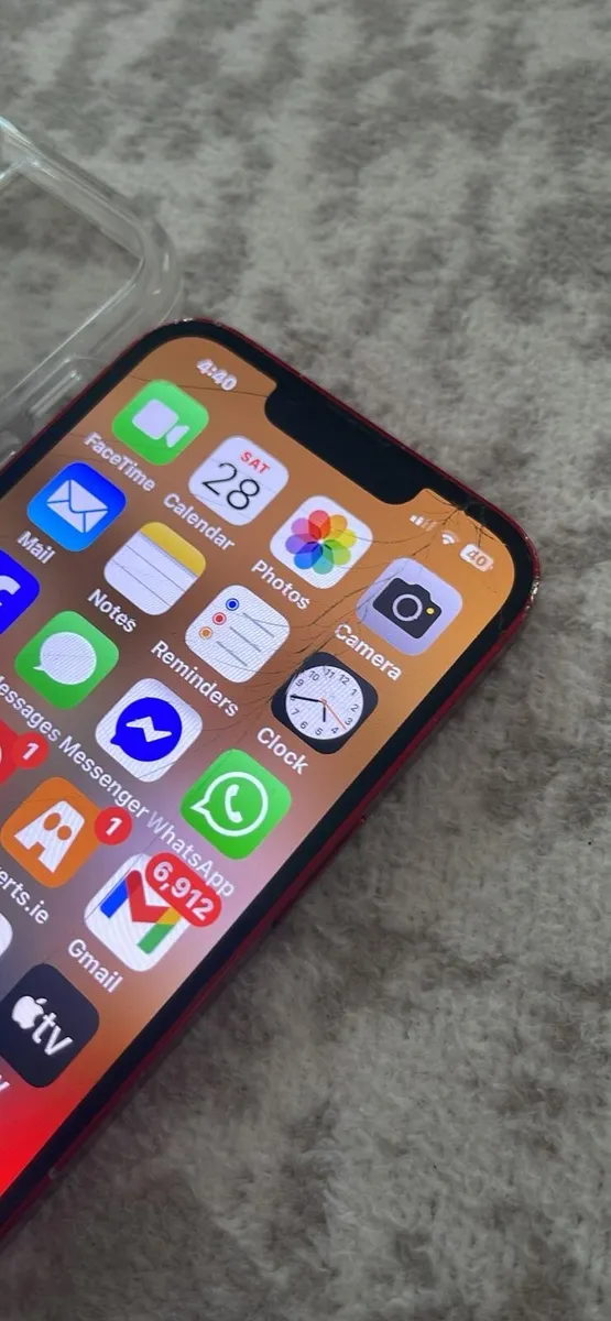iPhone 13 red sim free 128Gb - Image 4