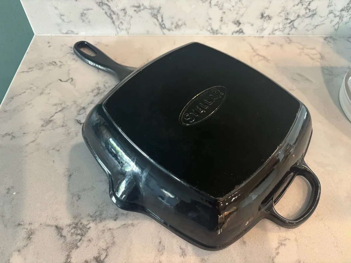 Stellar Cast Iron Grill Pan - Image 2