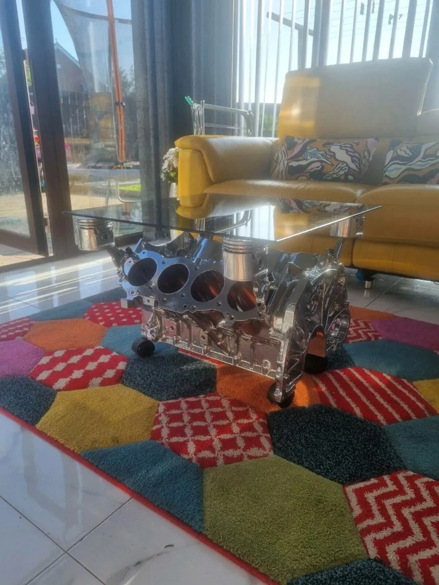 Engine block coffee table - Image 1