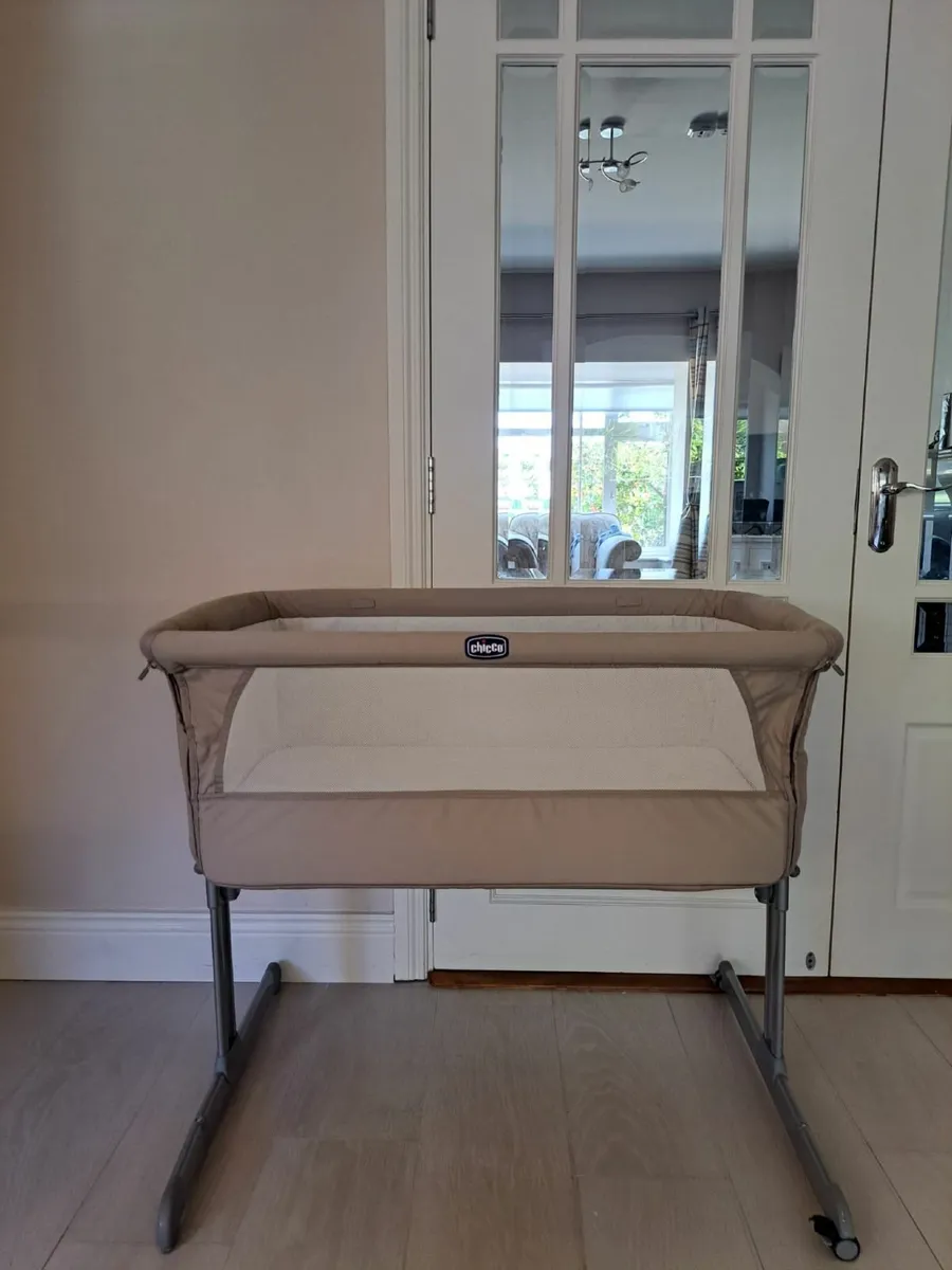 Mamas and papas cot bed and chico next2me - Image 1