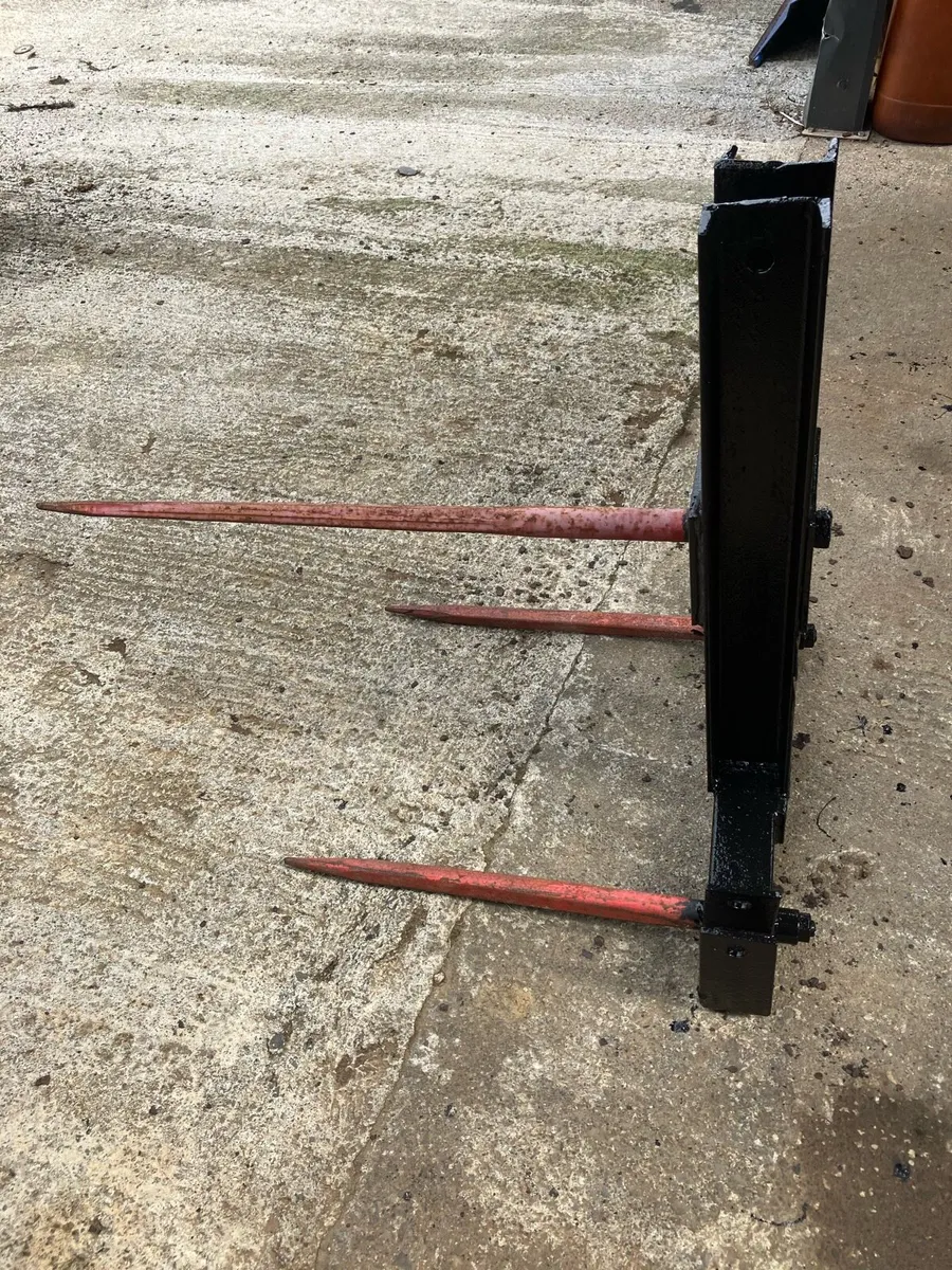 Yard  scraper and Bale spike - Image 1