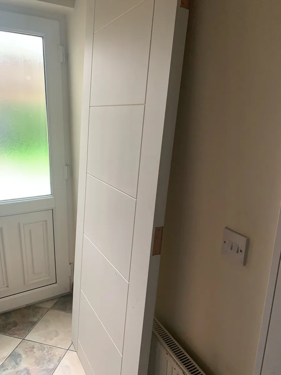 Deanta HP12 white primer door - Image 2