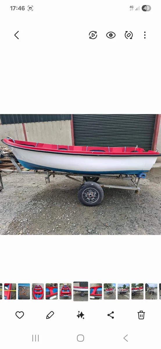 11ft boat for sale - Image 2