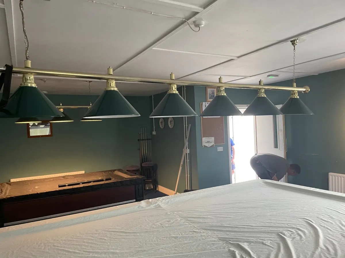 Snooker table lights - Image 1