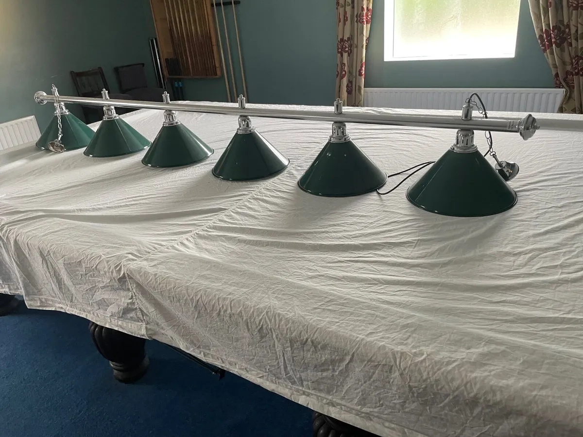 Snooker table lights - Image 2