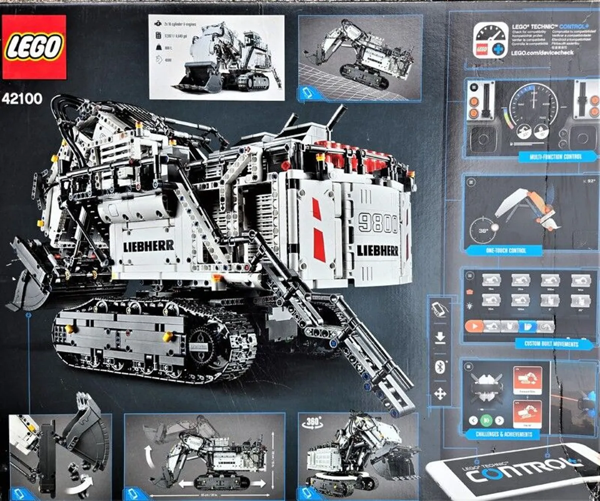 Lego Technic 42100 Liebherr Mine excavator - Image 2