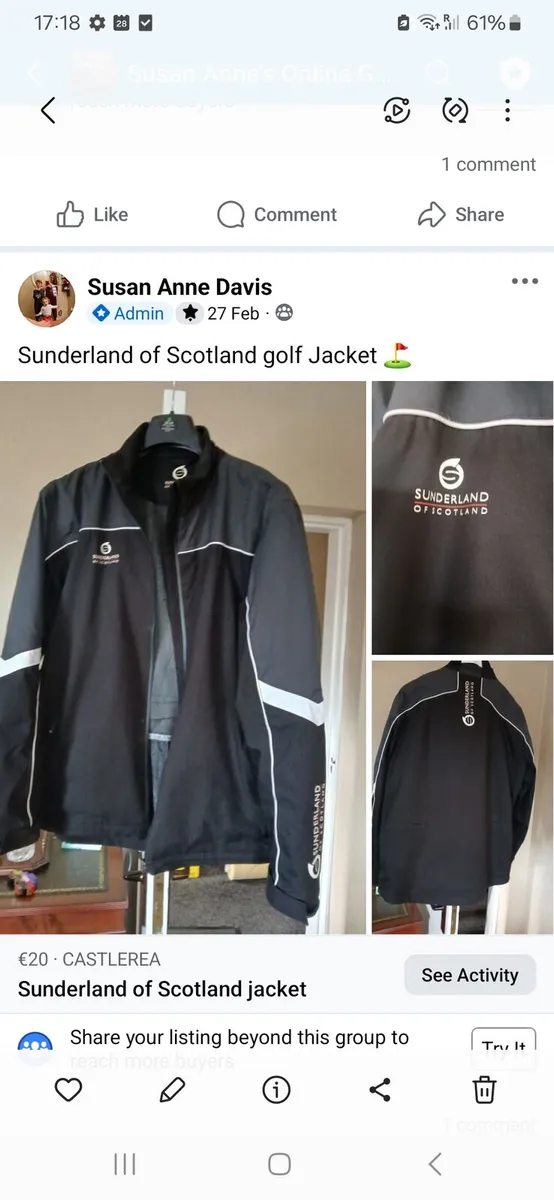 Golf jacket