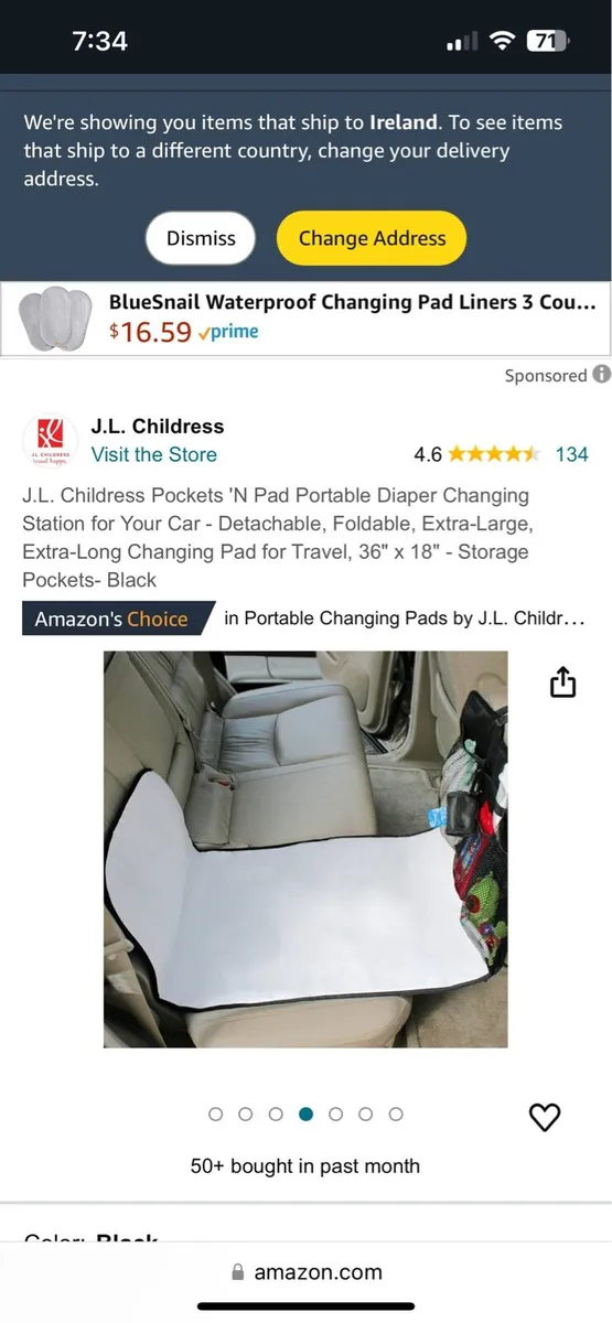 Nappy changer for on the go or car - Image 3