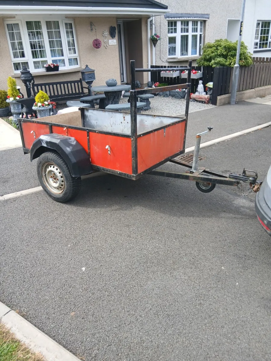 6x4 car trailer - Image 1