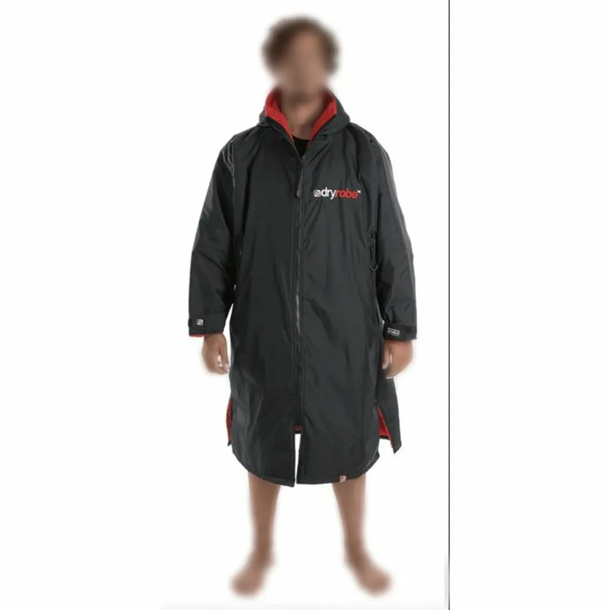 DryRobe Advanced long sleeve M unisex Black & Red - Image 1