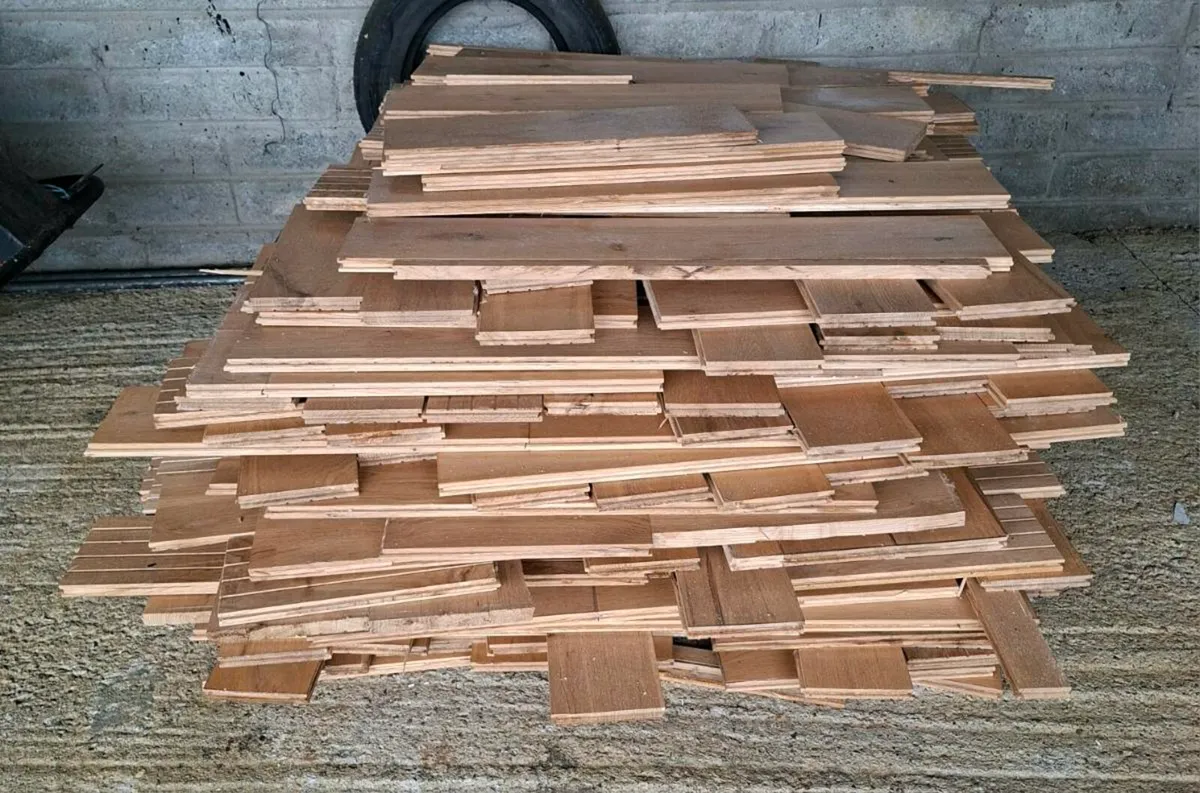 Oak Timber Flooring 43 Square Metres - Image 1