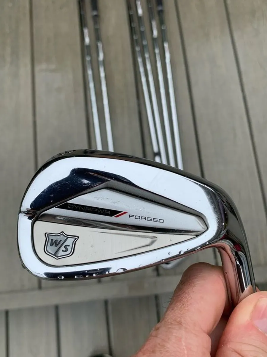 Wilson Dynapower Forged Irons 5-PW. GW - Image 1