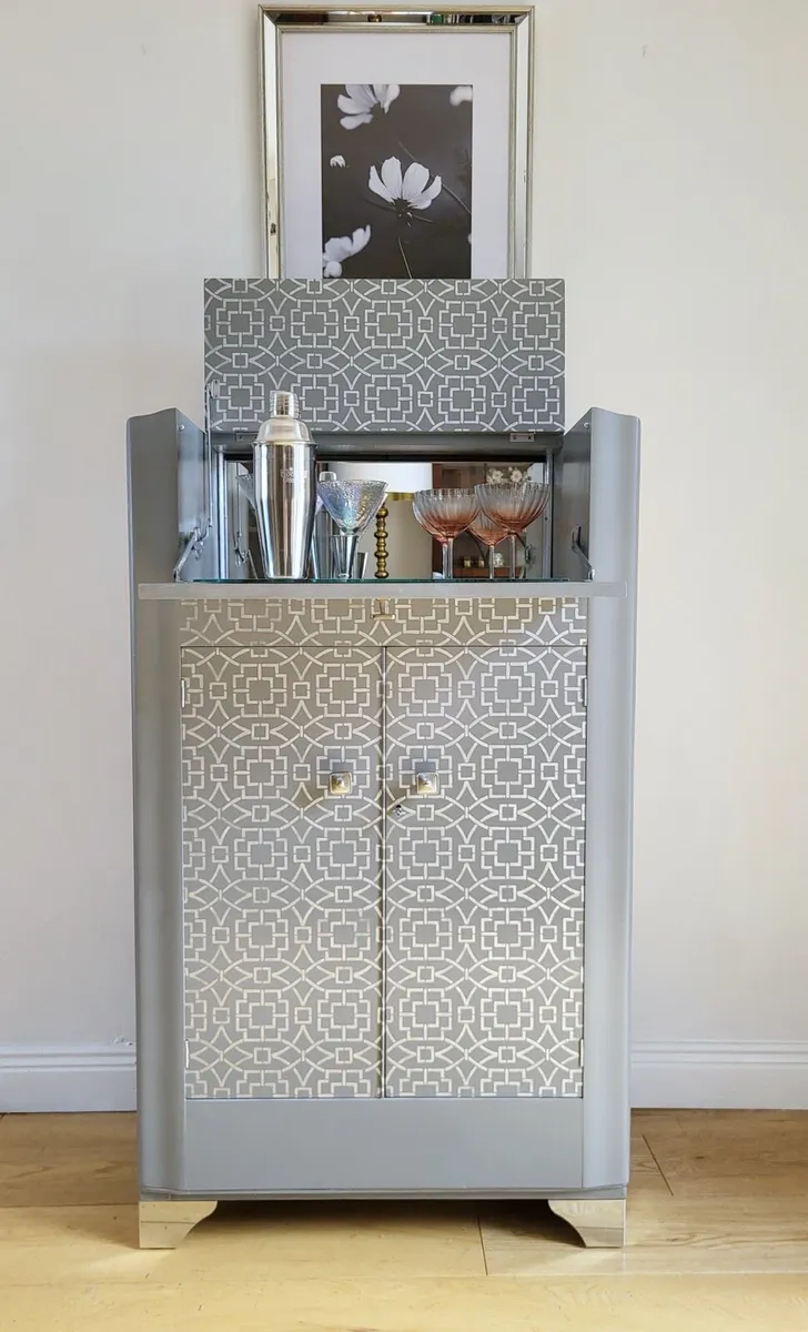 Mid Century Cocktail cabinet bar - Image 3