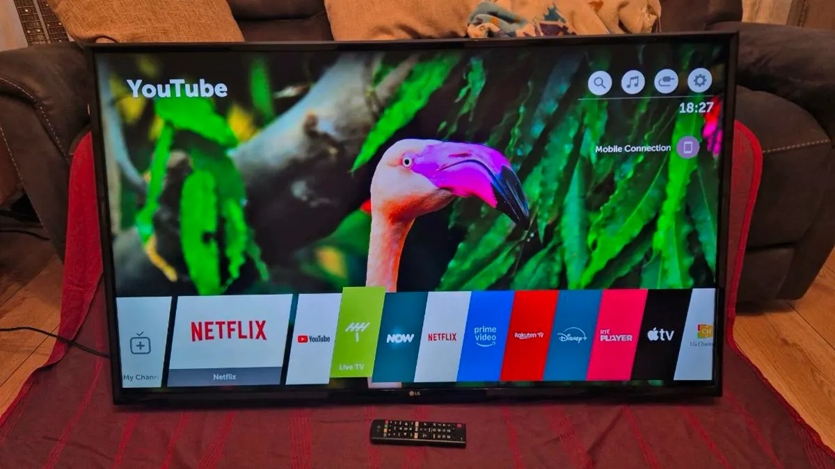 50" LG 4K Smart TV - Image 1
