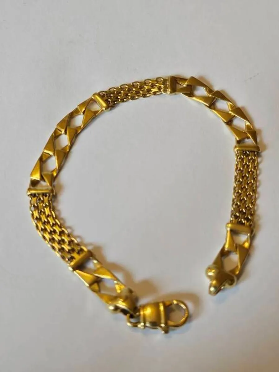 18K Gold Braclet - Image 1