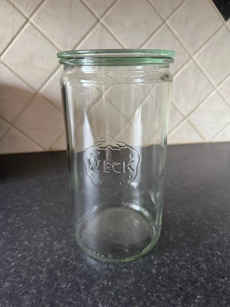 Set of 6 Weck Cylinder Jars – 1600ml - Image 3