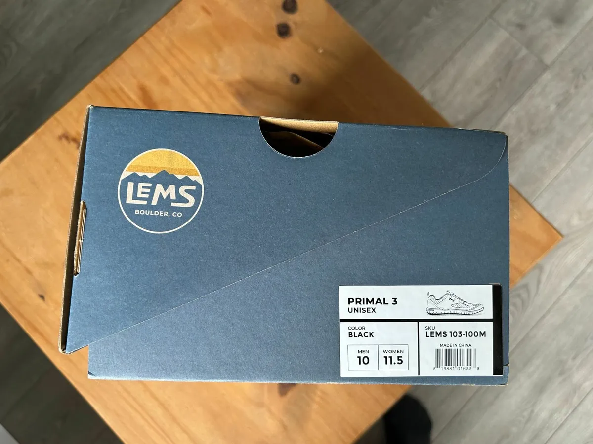 Lems Primal 3 - Black - Size US 10 (UK 9 / EU 43) - Image 4