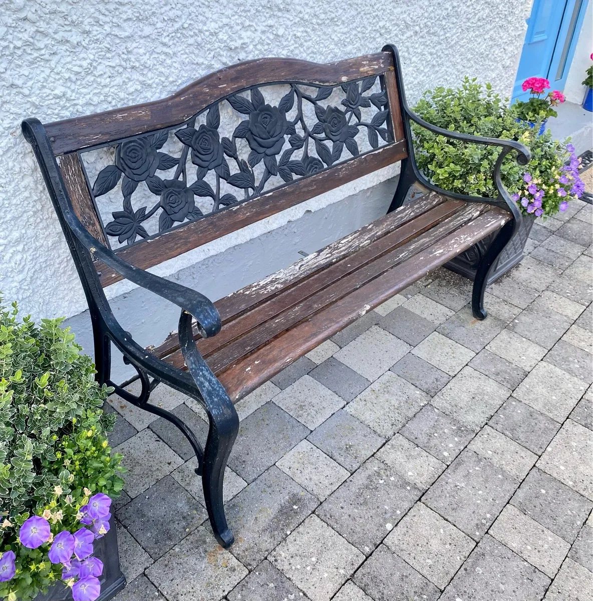 Wooden Garden Bench - Image 3