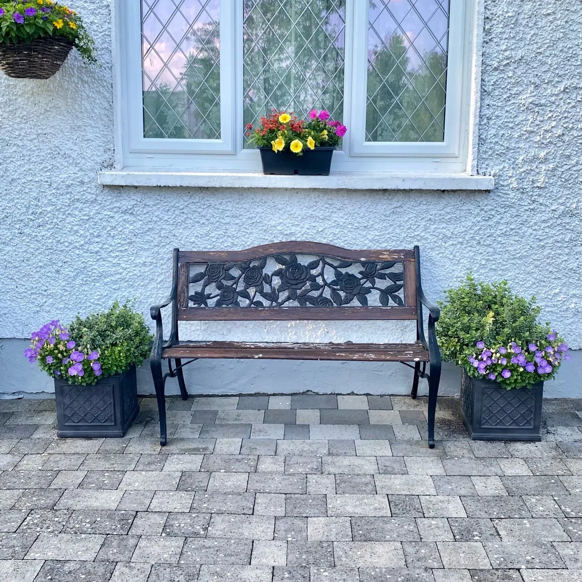 Wooden Garden Bench - Image 4