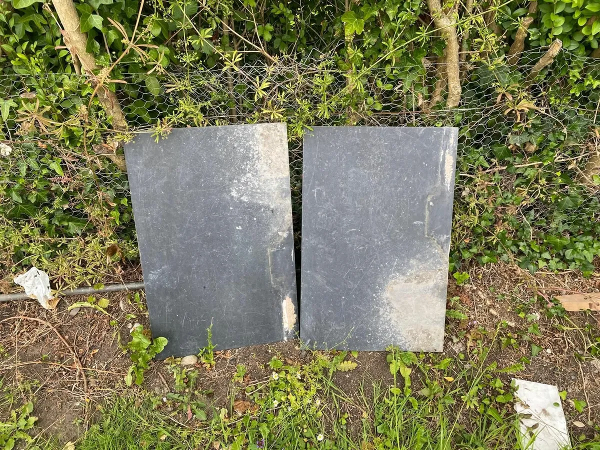 Cast Iron Fireplace with Tile Insert & Slate Heart - Image 3
