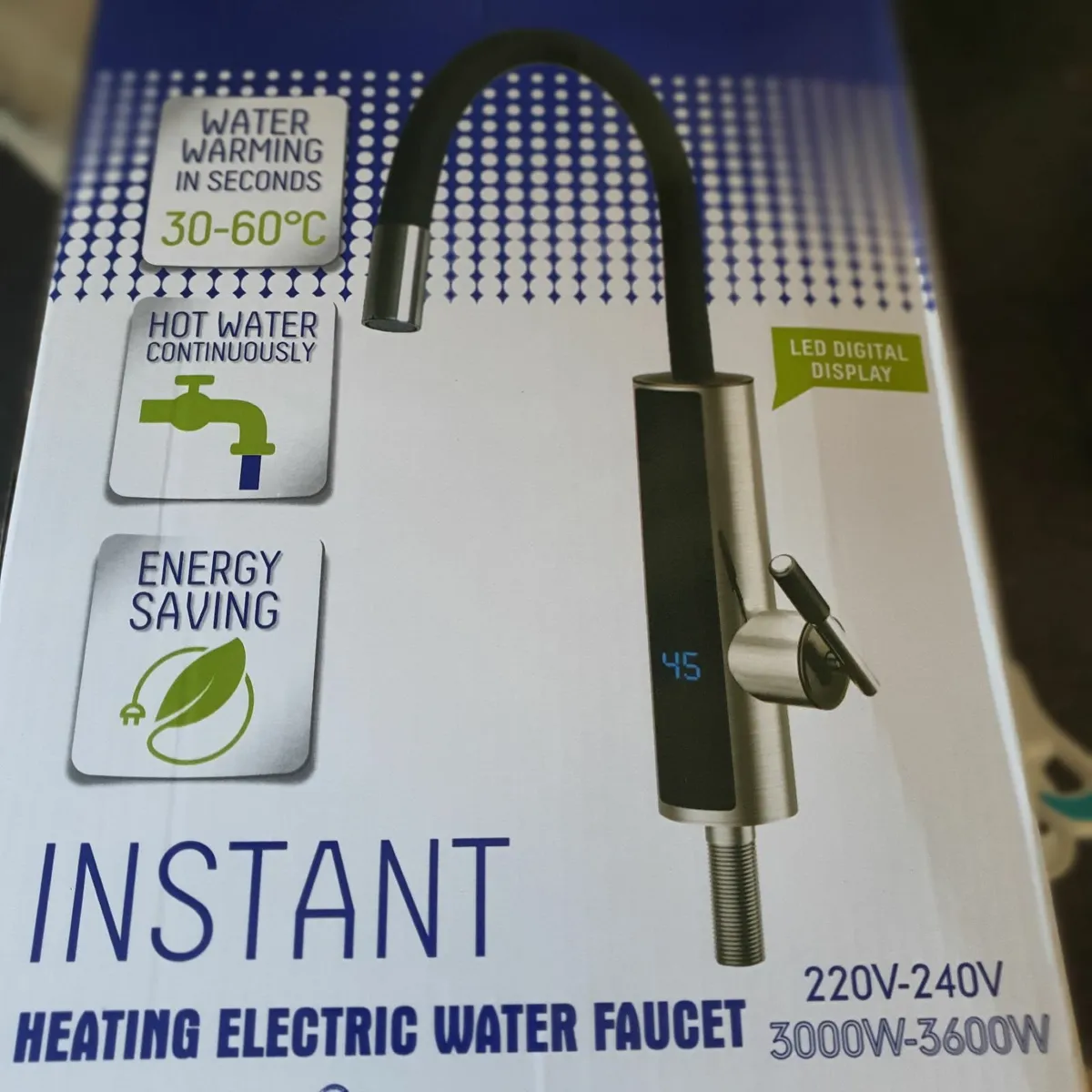 Instant hot water Tap - Image 1