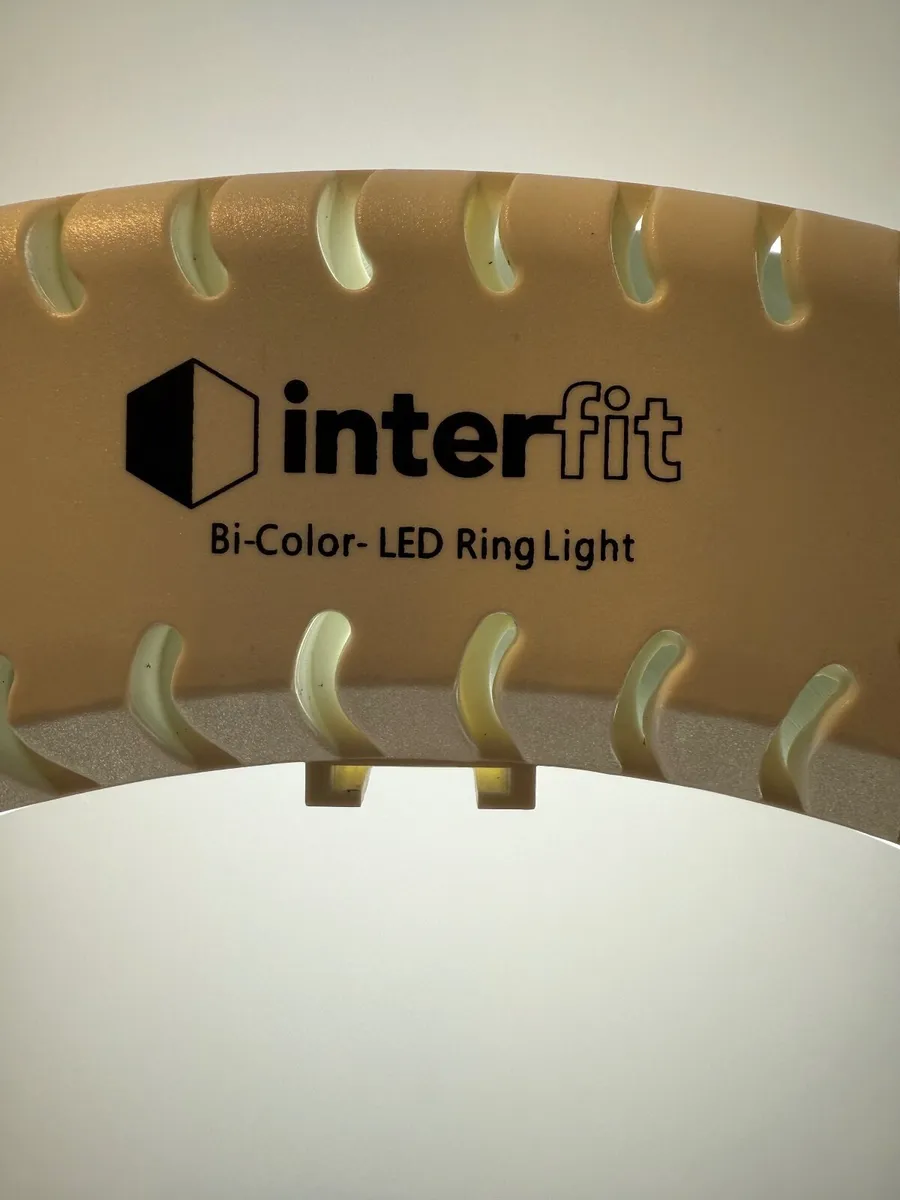 Interfit Bi-Colour 45cm LED Ringlight LEDR48B - Image 2