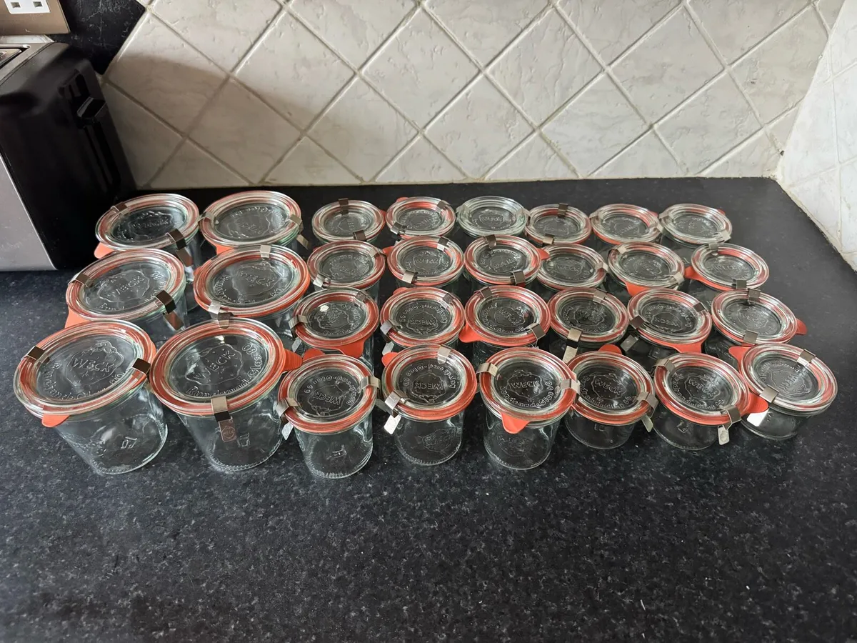 Weck Glass Jar Bundle – 36 Jars Total - Image 1