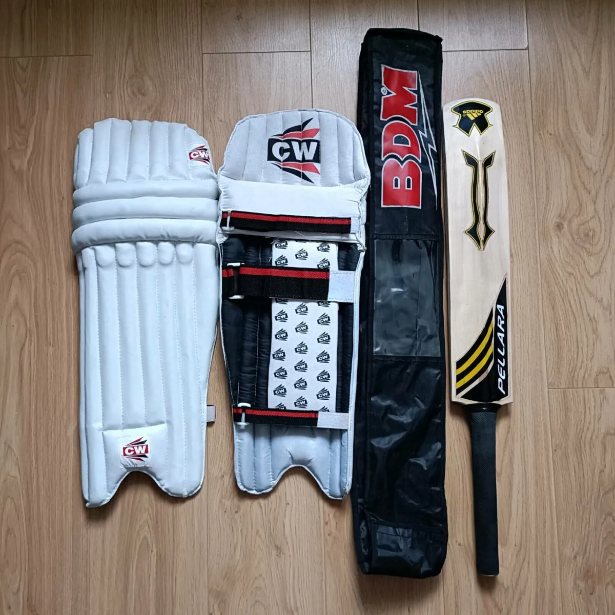 Cricket Bat & Pads - Image 1