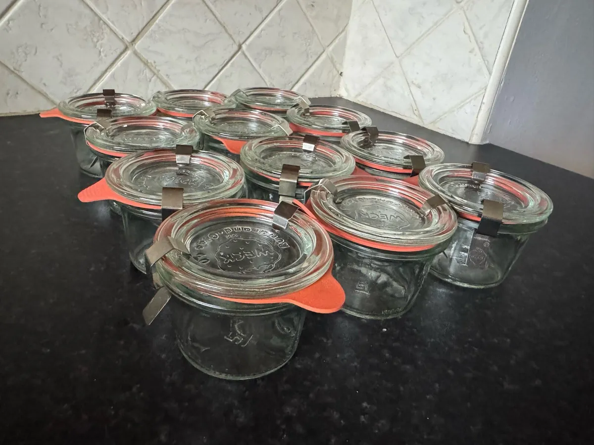 Set of 12 Weck 50ml Mini Jars - Image 1