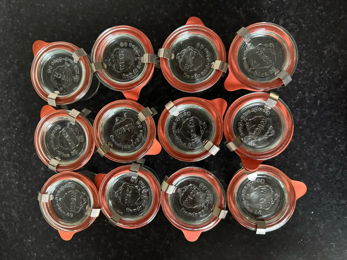 Set of 12 Weck 50ml Mini Jars - Image 2