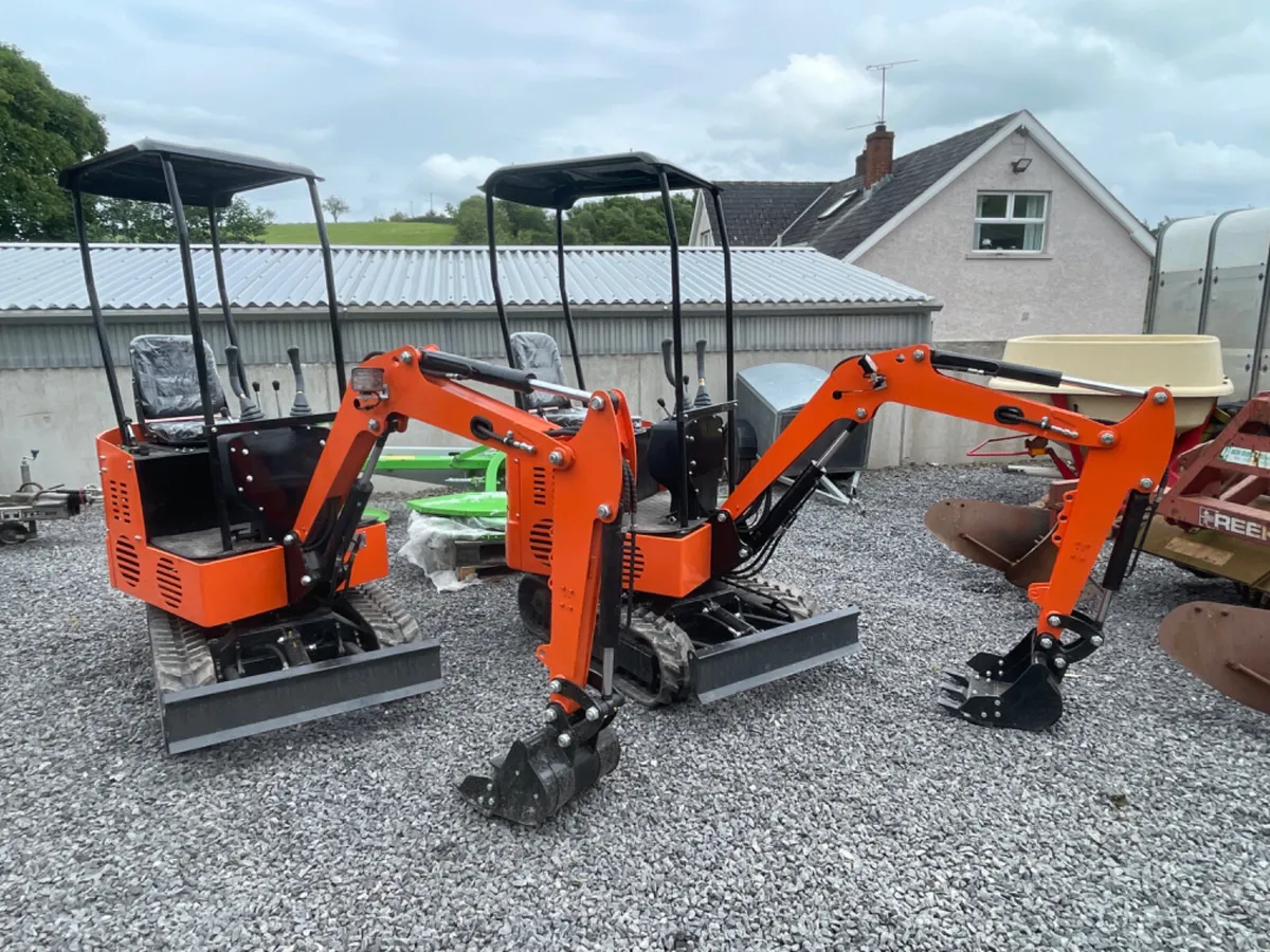 New unused jpc 1 ton mini diggers - Image 1