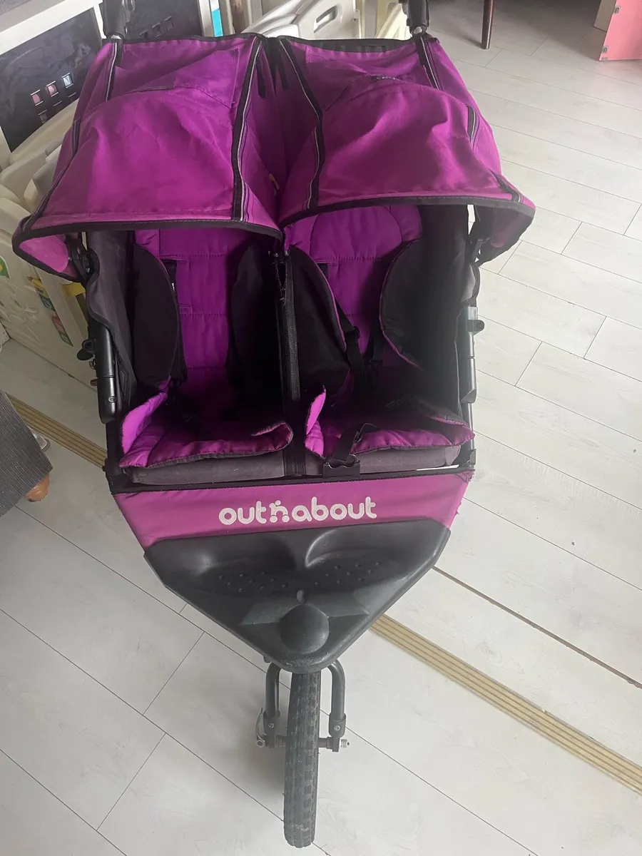 Out and about double buggy nipper v4 - Image 1