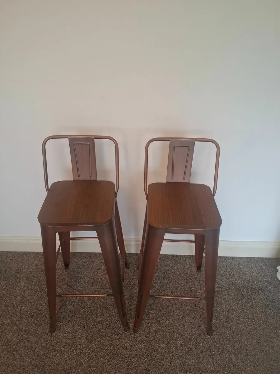 2 bar stools - Image 2