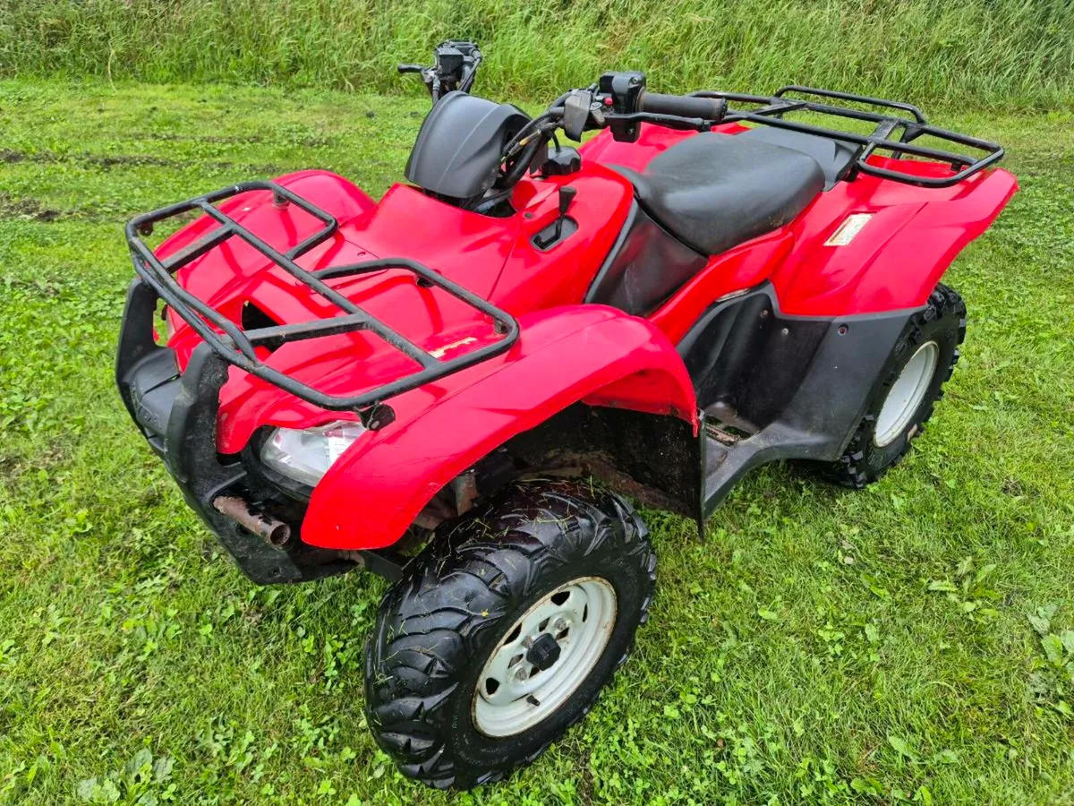 Honda trx420 4wd + trailer - Image 3