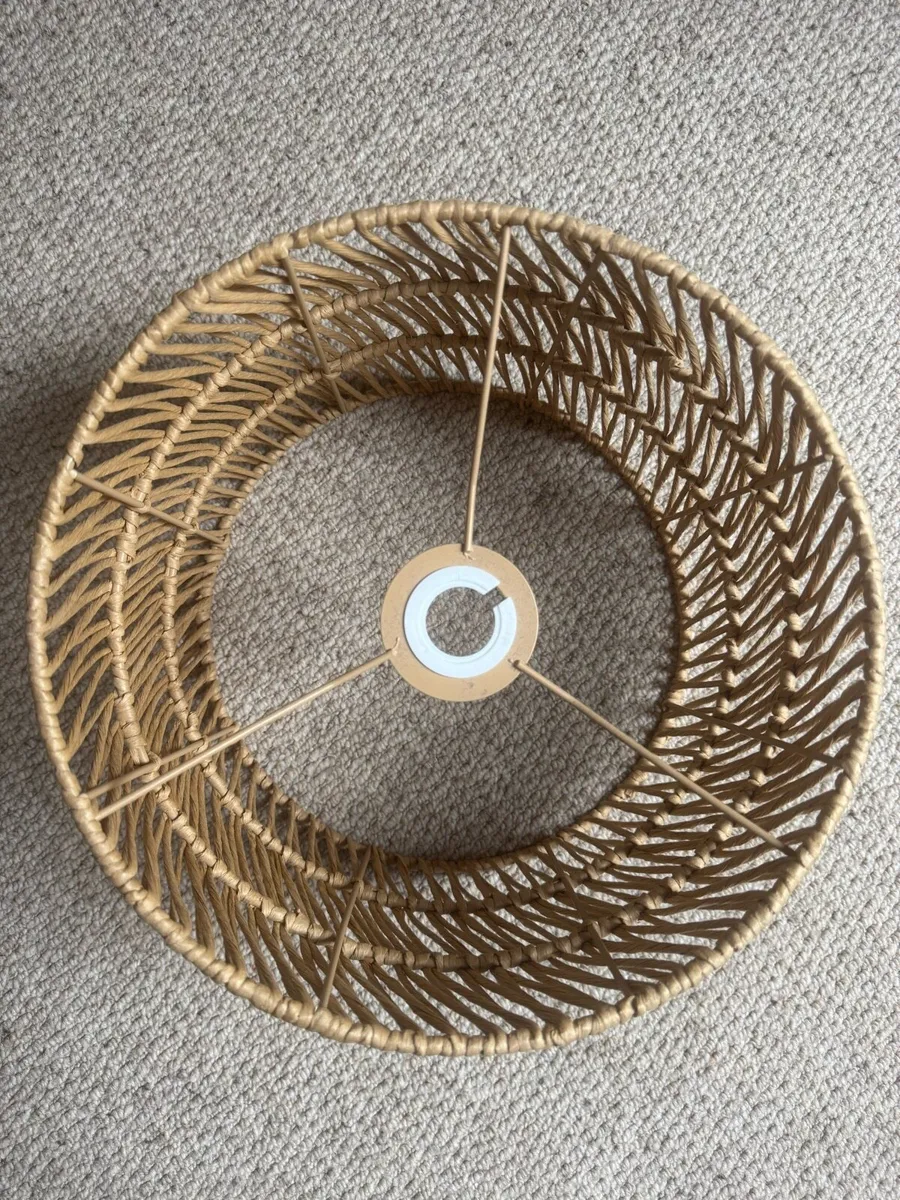 Rattan Lamp Shades - Image 3