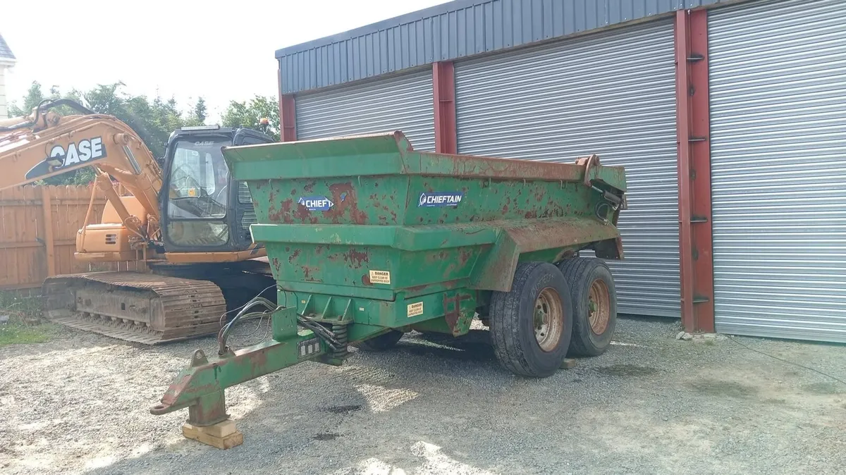 2005 chieftain 14 ton dump trailer for sale - Image 1