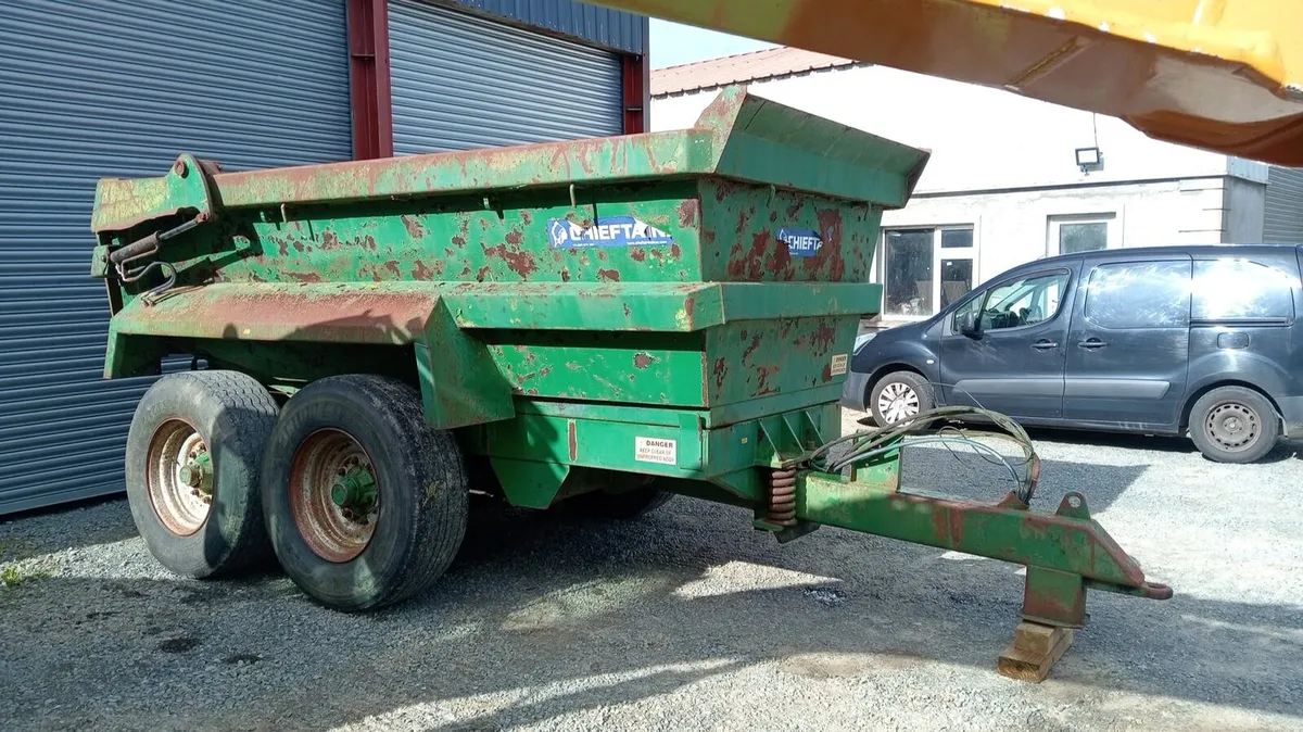 2005 chieftain 14 ton dump trailer for sale - Image 2