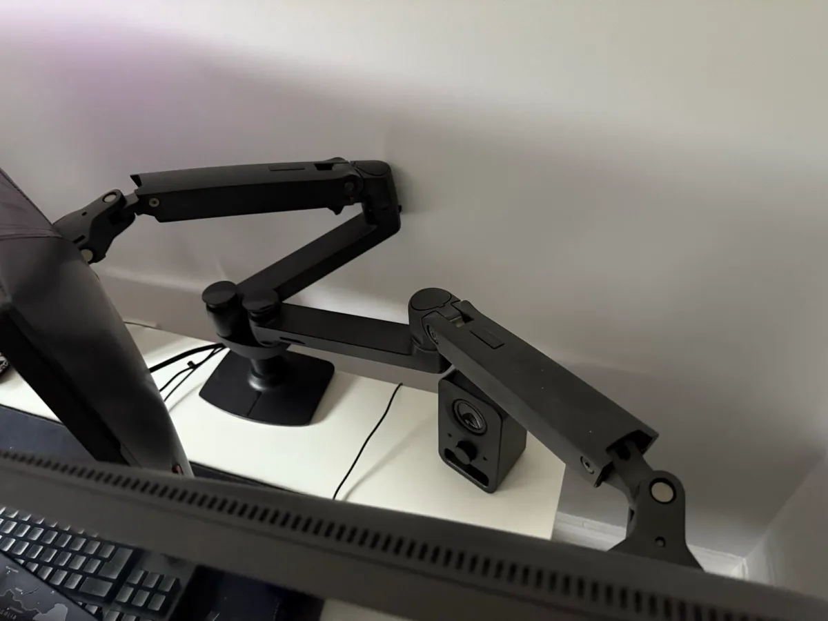 Ergotron LX Dual Side-by-Side Monitor Arm - Image 1