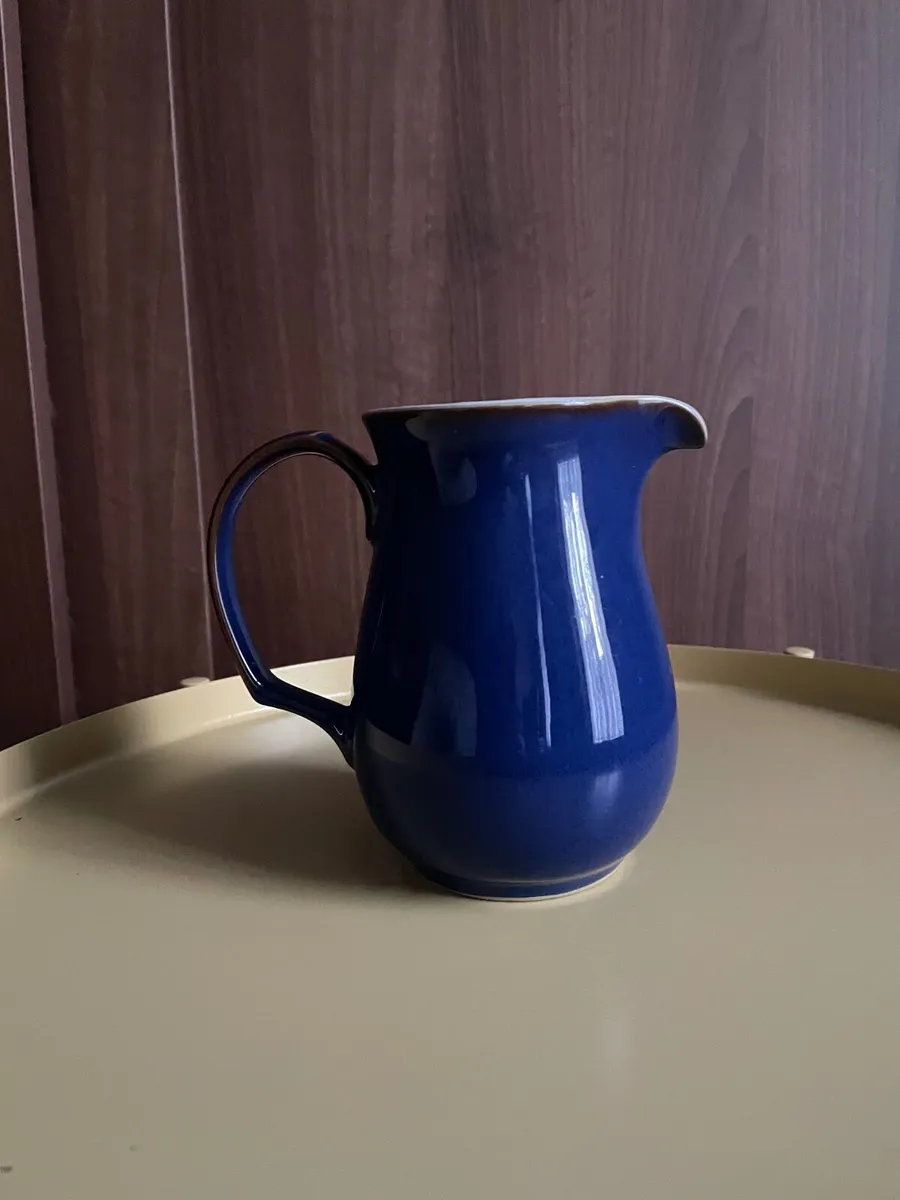 Large Denby imperial blue jug - Image 1