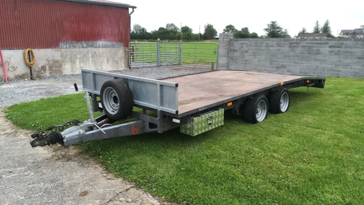 Ifor Williams 16’ beaver tail - Image 1