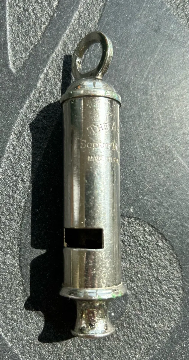 Vintage Acme chrome scout whistle - Image 1