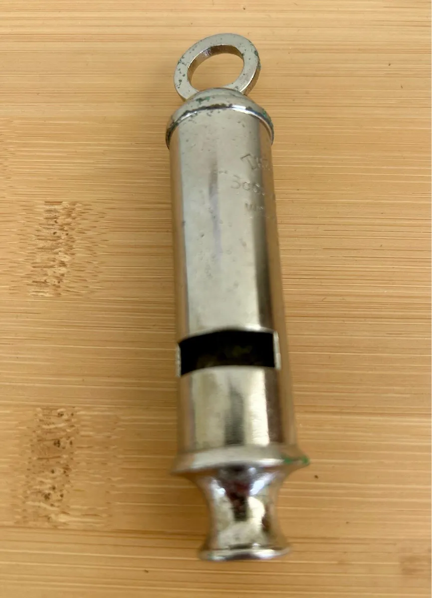 Vintage Acme chrome scout whistle - Image 2