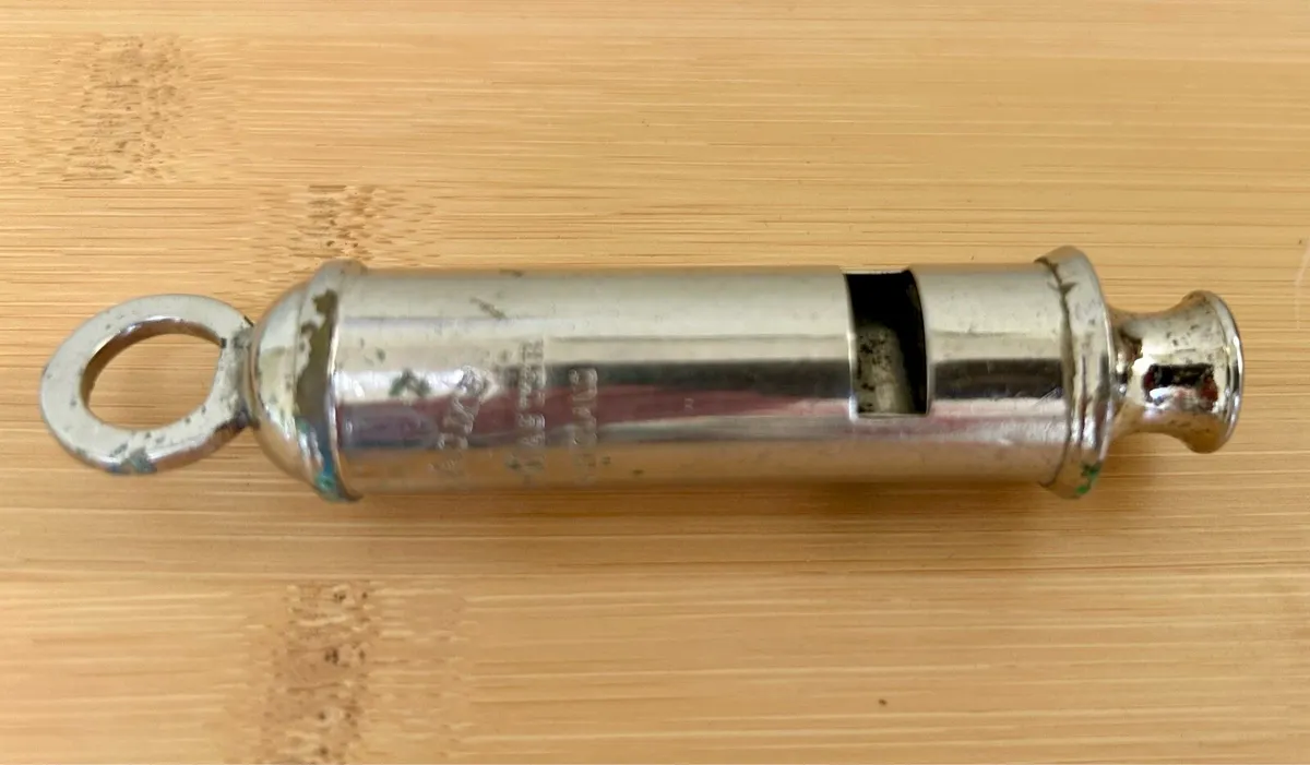 Vintage Acme chrome scout whistle - Image 3
