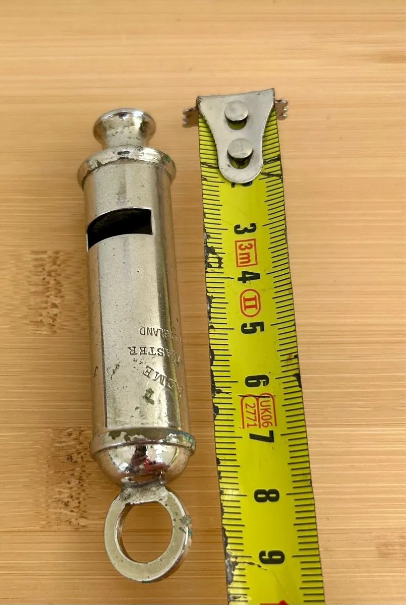 Vintage Acme chrome scout whistle - Image 4
