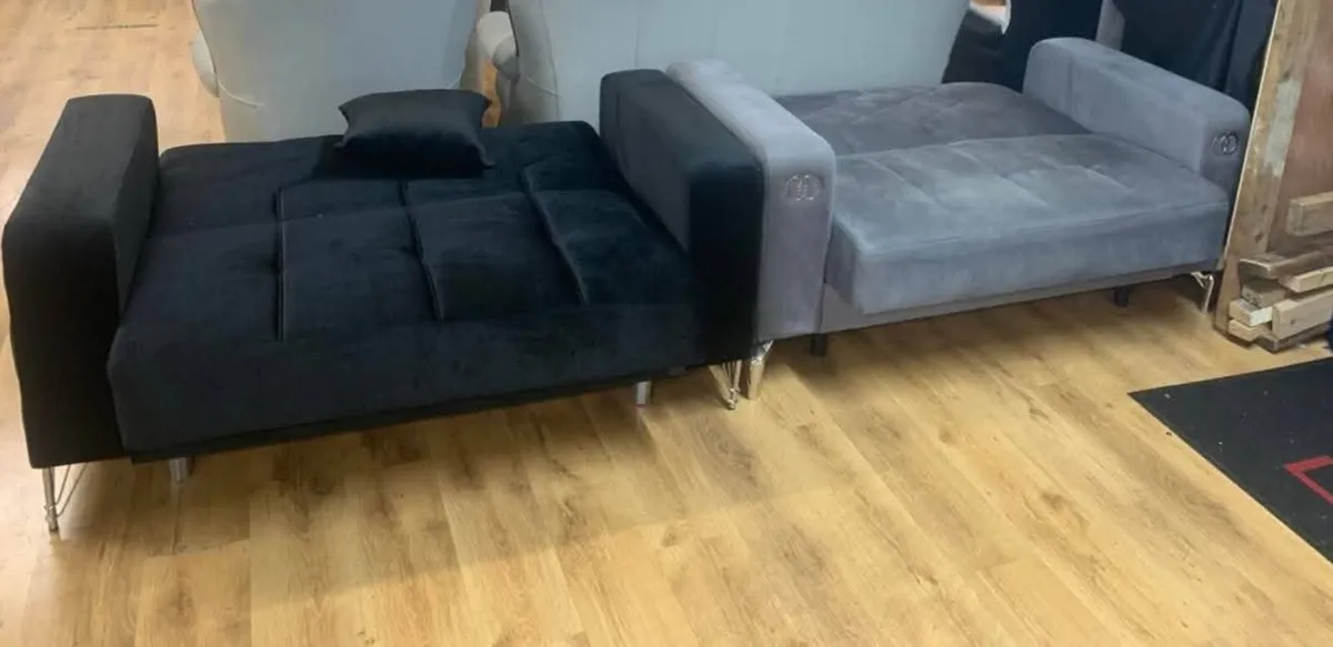 2 Seater Sofa Bed With Storage Function - Image 2