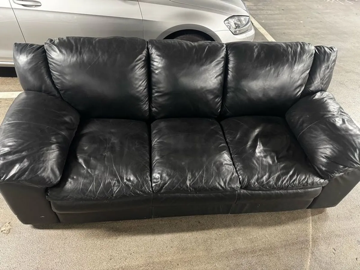 3 seater sofa.  Good Condition - Image 2